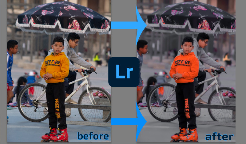 التعديل على الصور بواسطة برنامجي لايت روم وفوتوشوب