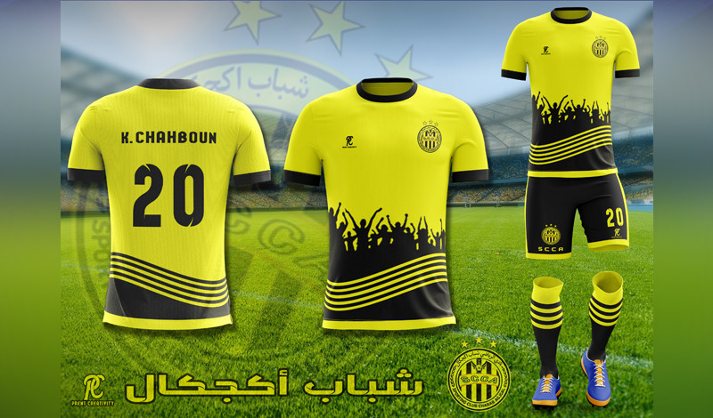 تصميم أقمصة رياضية بجودة عالية وبشكل إحترافي وحقوق نشر خاصة