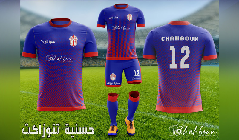 تصميم أقمصة رياضية بجودة عالية وبشكل إحترافي وحقوق نشر خاصة