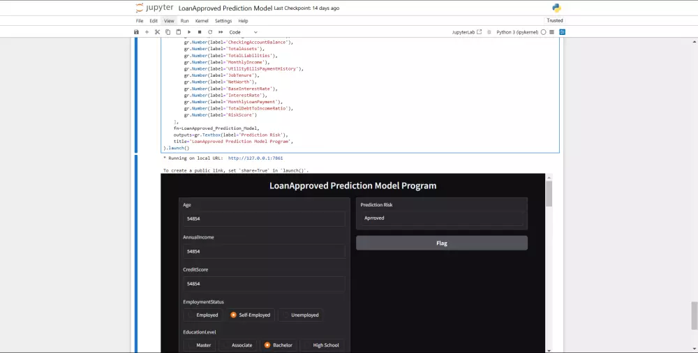 بناء نموذج تعلم الالة Machine Learning Model