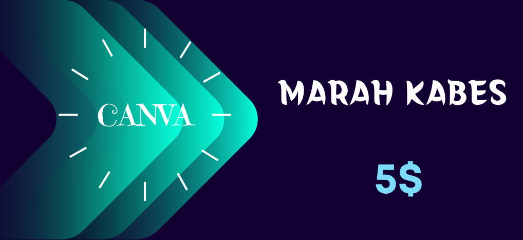 تصميم صور مميزة باستخدام كانفا (canva) مقابل 5$