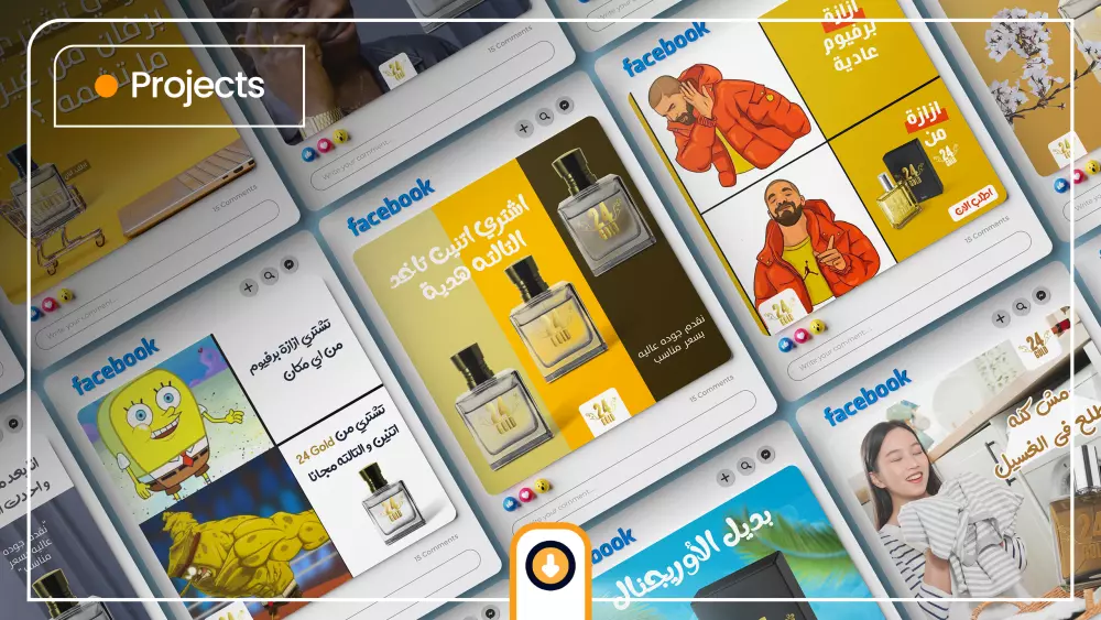 تصميم بوستات سوشيال ميديا بإحترافية و بدقة عالية