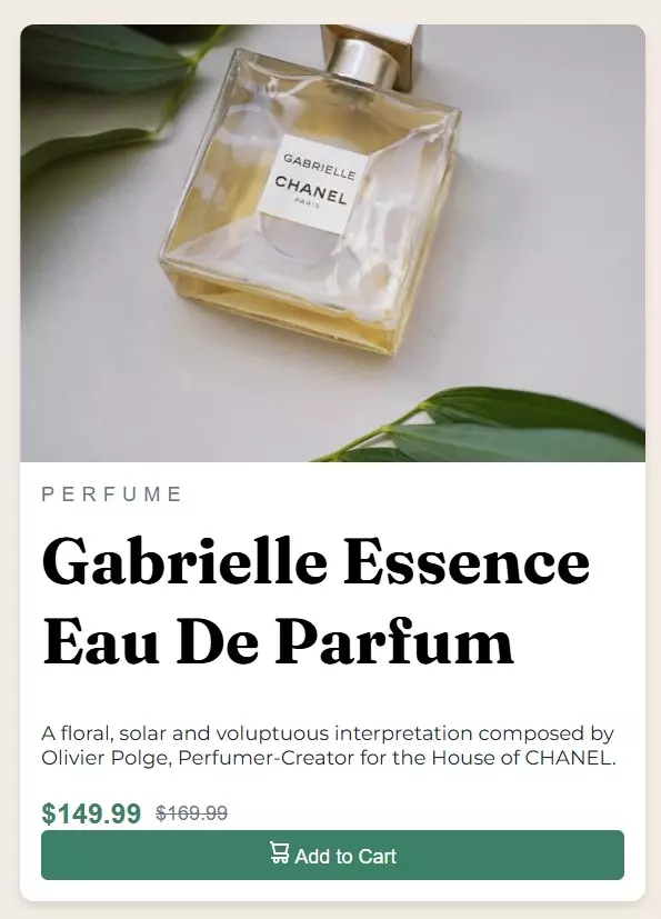 تصميم واجهة مستخدم لبطاقة منتج مميزة وجذابة