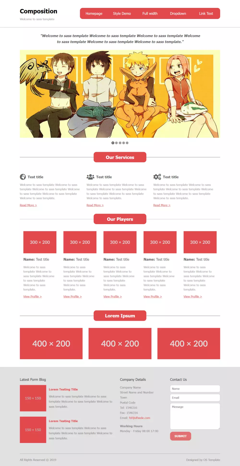 تصميم صفحة ويب (هبوط-تتعامل مع البيانات) لموقع