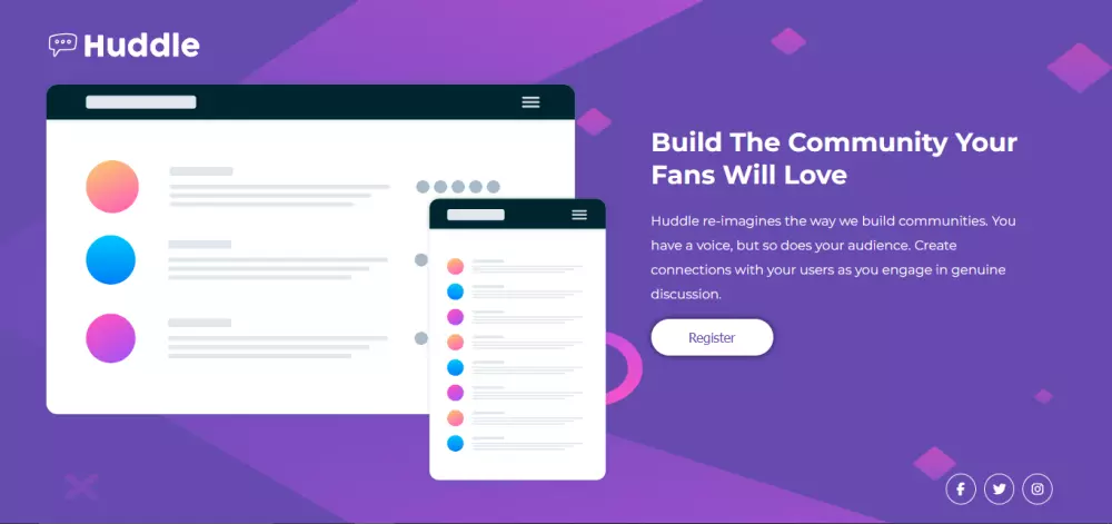 تصميم صفحة هبوط