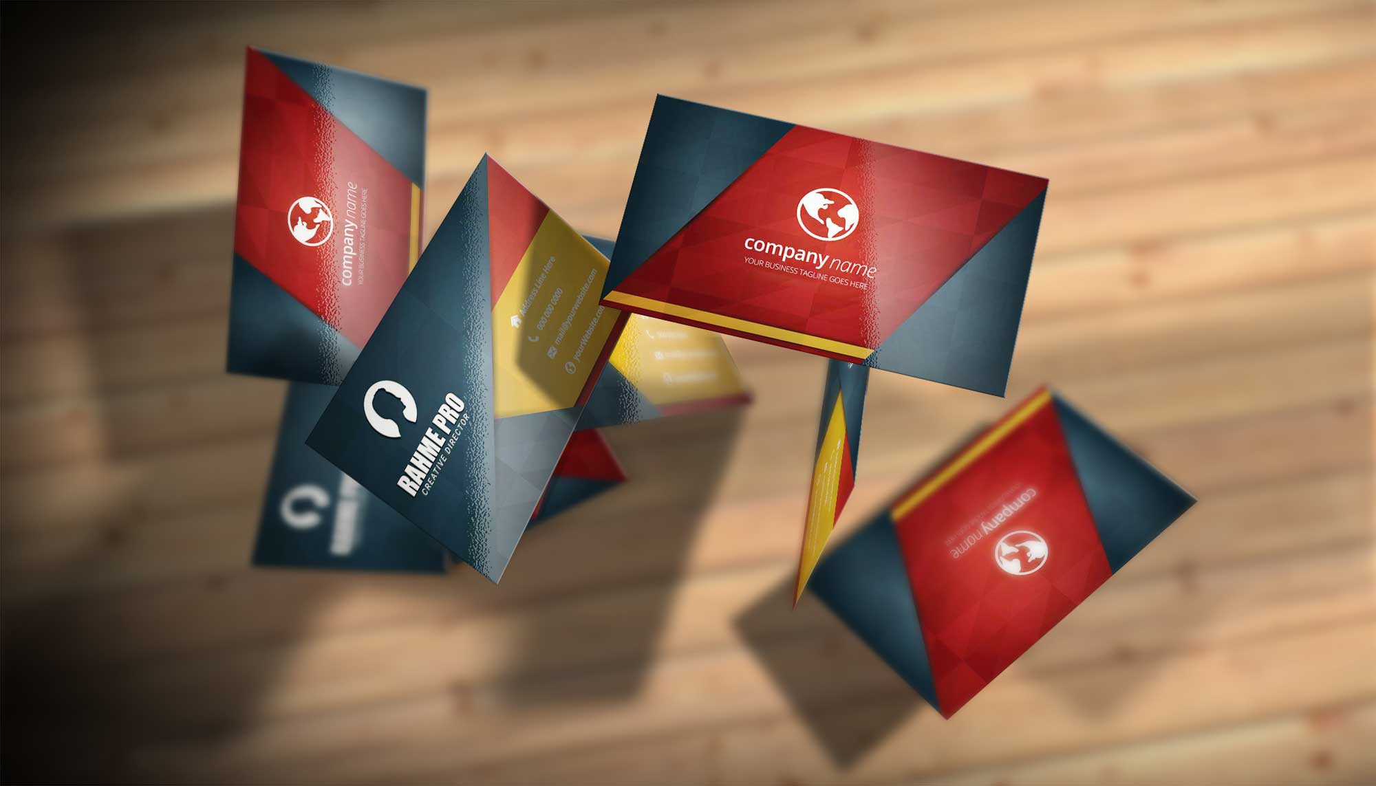 سوف اقوم بي تصميم بطاقات شخصية و اعمال محترفة