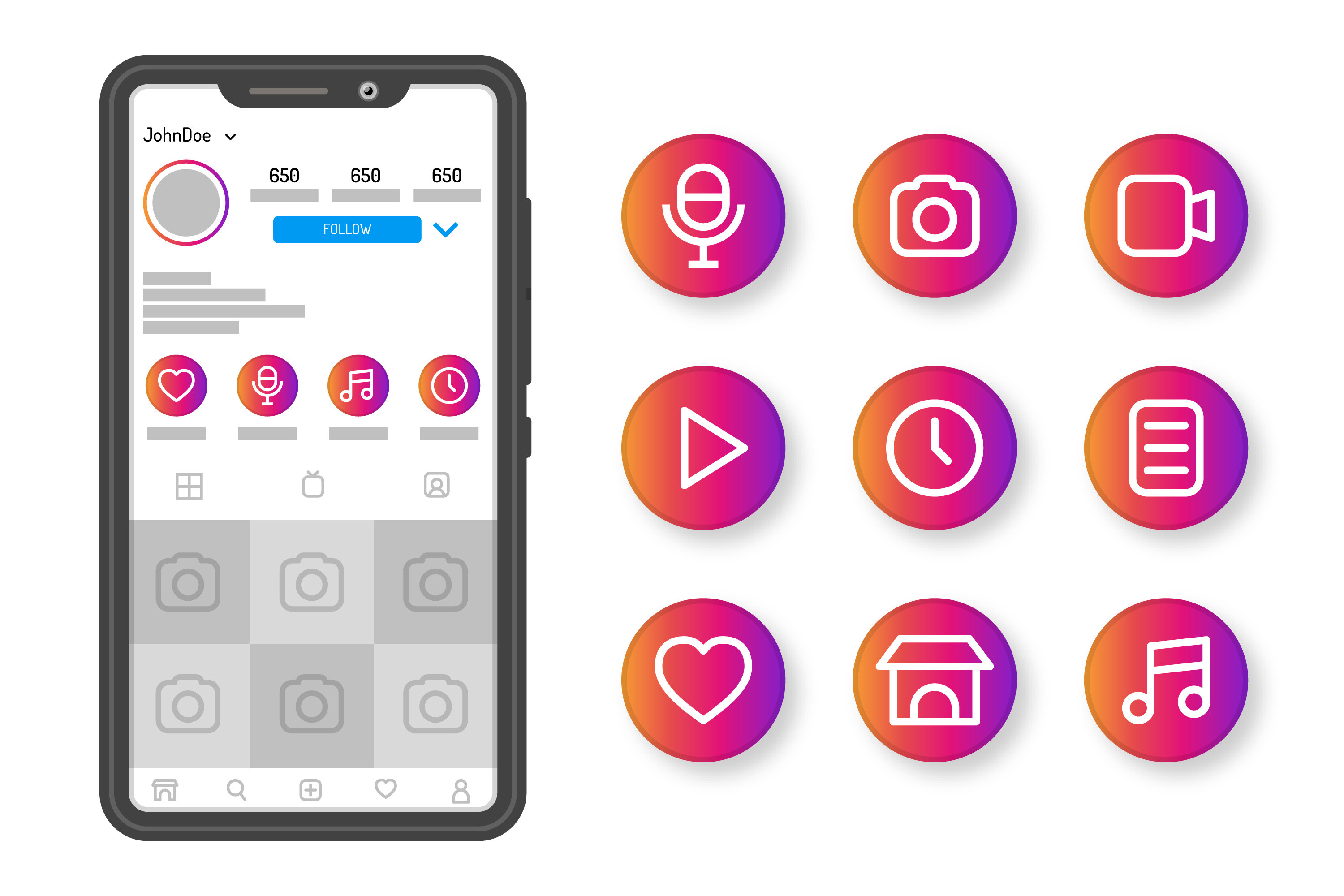 تصميم انستغرام الهايلايت professional instagram Highlights
