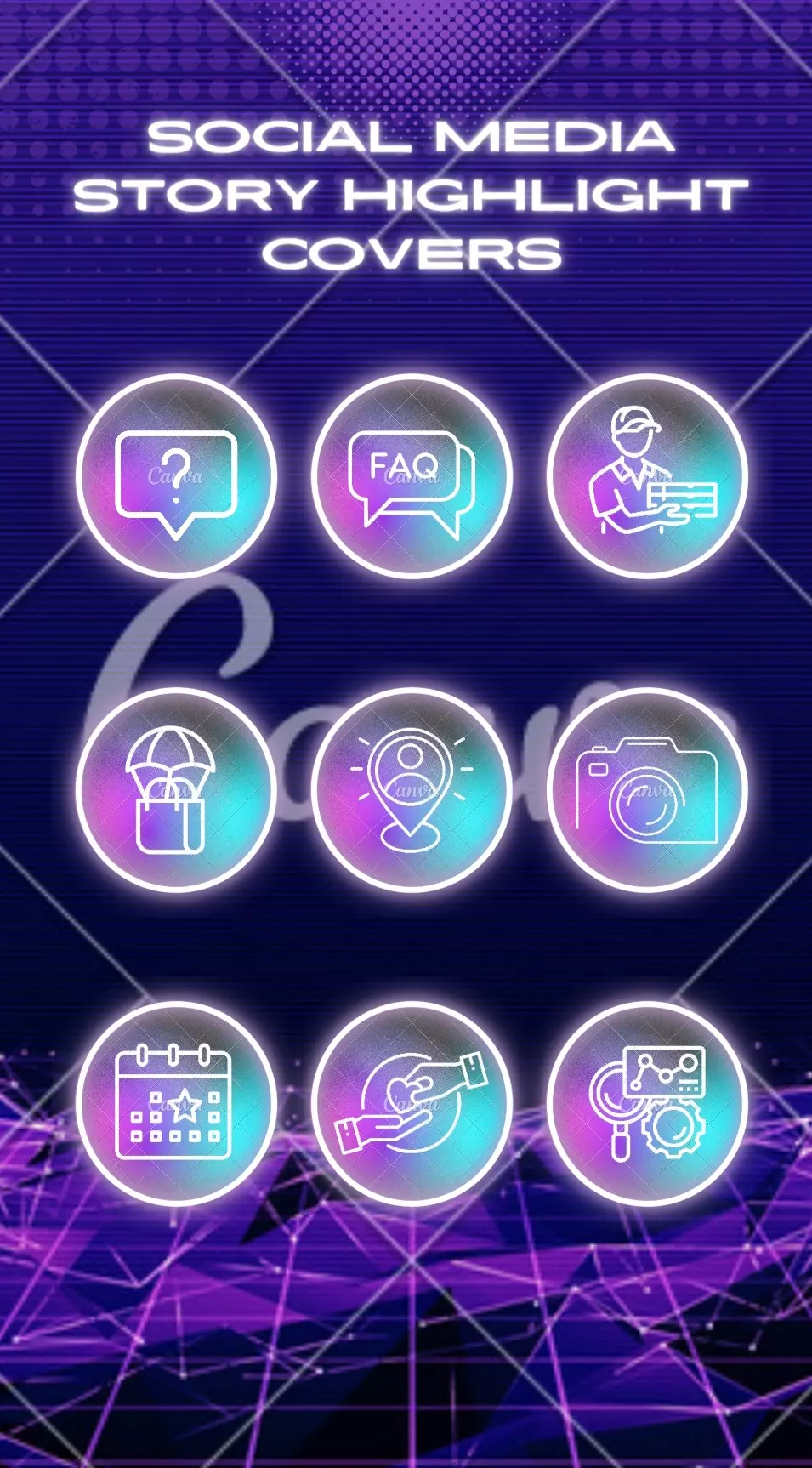 تصميم انستغرام الهايلايت professional instagram Highlights