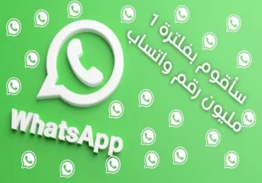 سأقوم بفلترة 100 ألف رقم واتساب