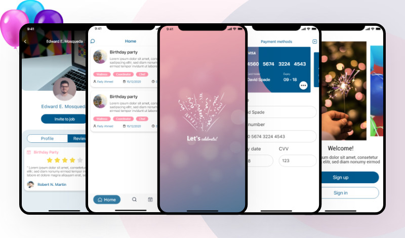 تصميم واجهات المستخدم أندرويد أو أيفون UX / UI