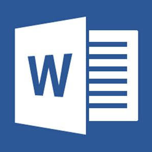 الكتابة من خلال برنامج الوورد