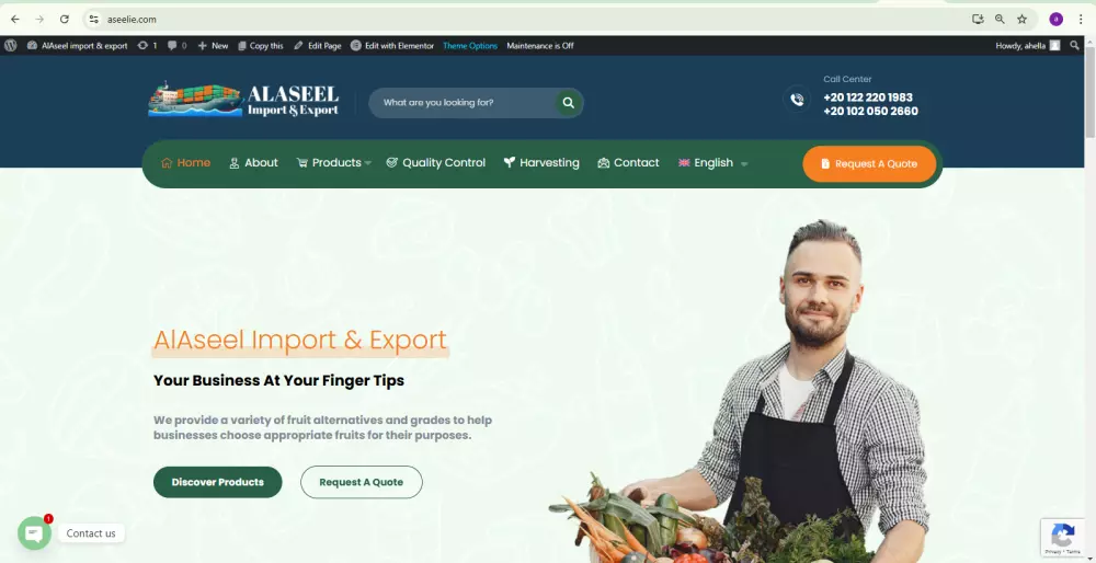 تصميم موقعك الخاص بأستخدام ووردبريس وادوات التصميم Elementor أو WPBakery