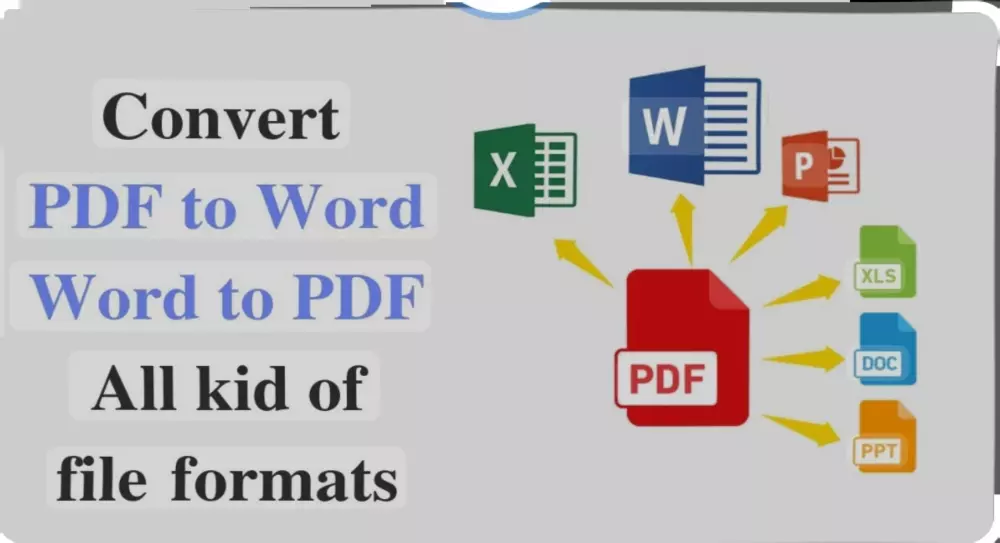 تحويل الوردالى الى pdf وتفريغ الملفات