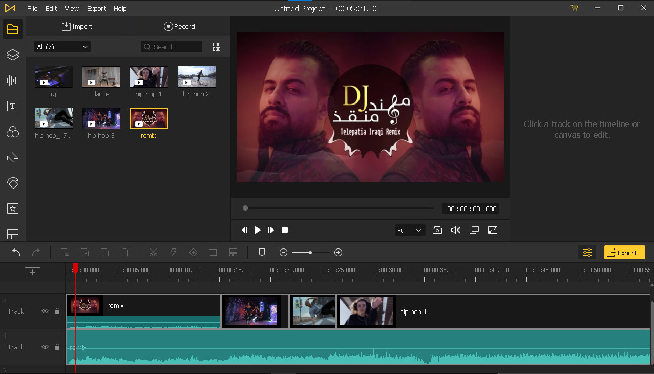 مونتاج فيديو أحترافي وبدقة عالية 4K
