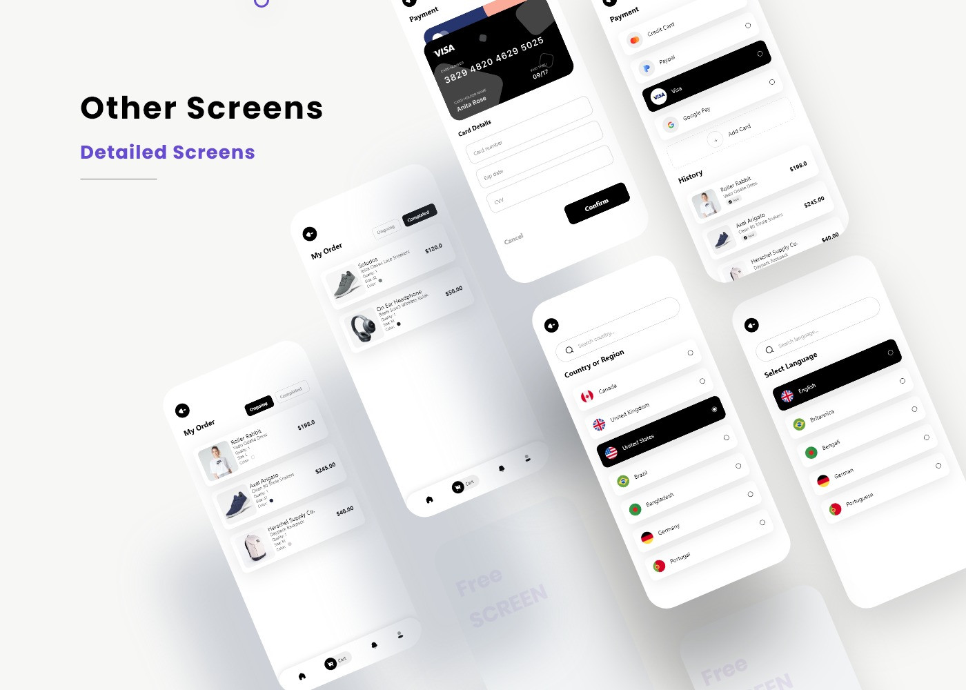 تصميم واجهة تطبيق موبايل باستخدام Fluttter