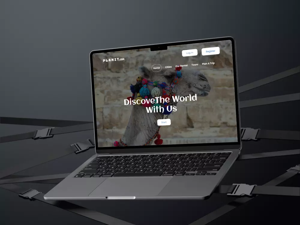 تصميم صفحة هبوط عصرية وجذابة باستخدام فيجما