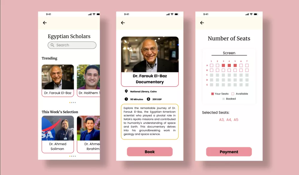 تصميم واجهة المستخدم احترافية لتطبيقات الموبايل UI/UX Design