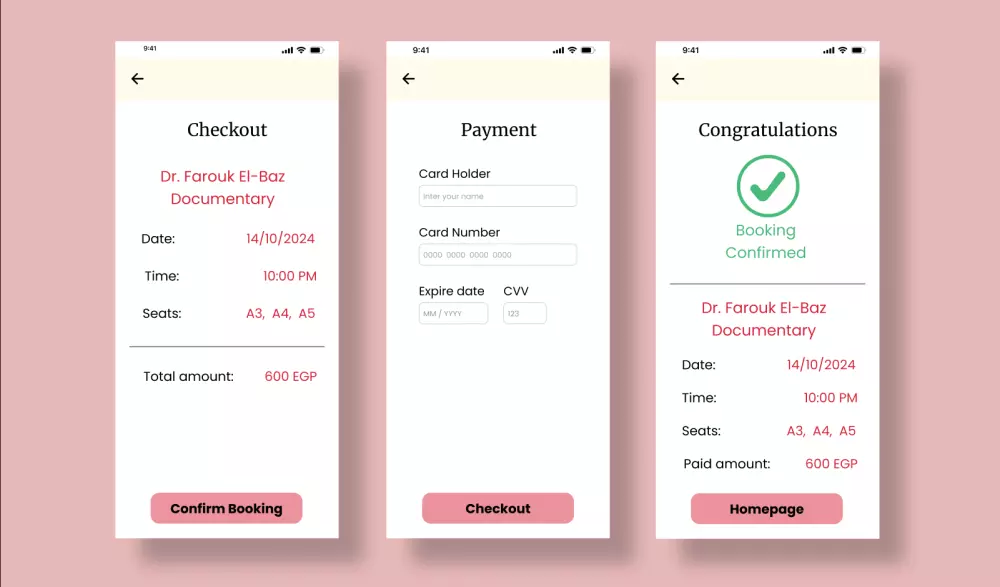 تصميم واجهة المستخدم احترافية لتطبيقات الموبايل UI/UX Design