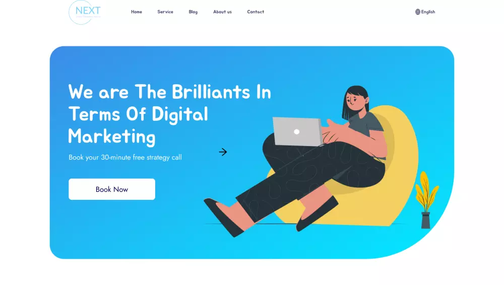 تصميم صفحة هبوط احترافية وجذابة لتحقيق أهدافك التسويقية