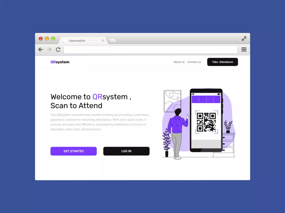 تصميم صفحة رئيسية ( Landing page )لأى موقع بال Figma