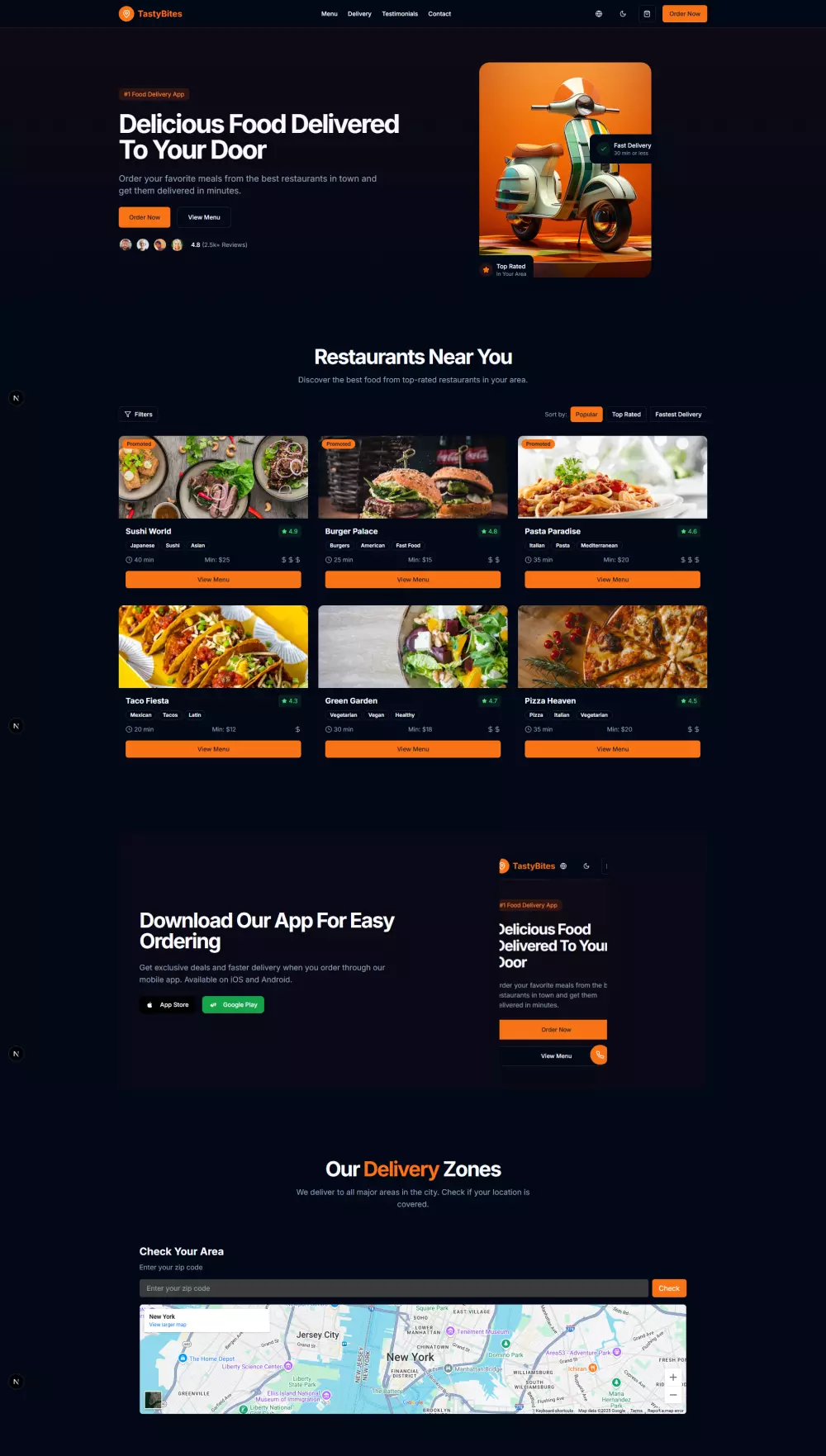 تصميم صفحة هبوط احترافية متجاوبة مع جميع الشاشات