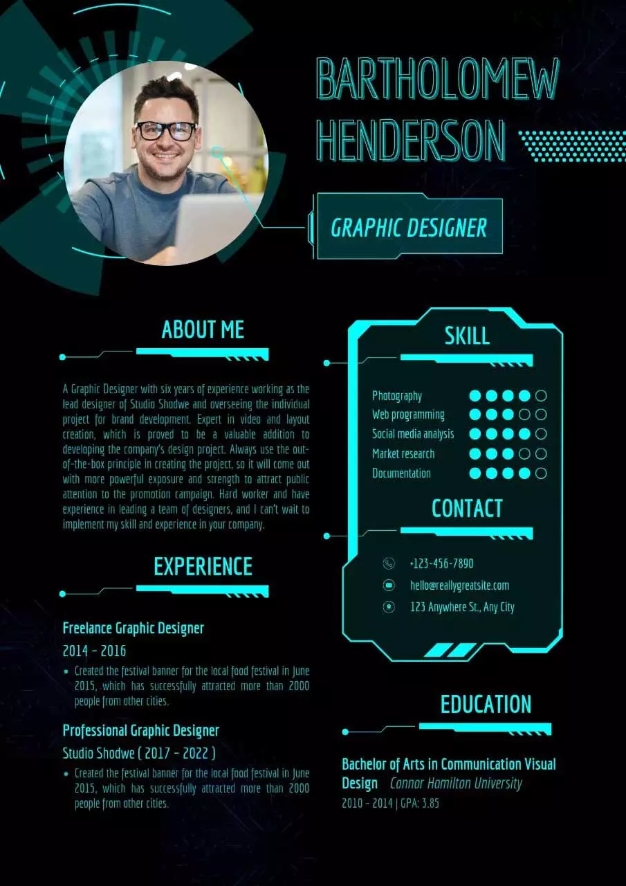 عمل سيرة ذاتية احترافية