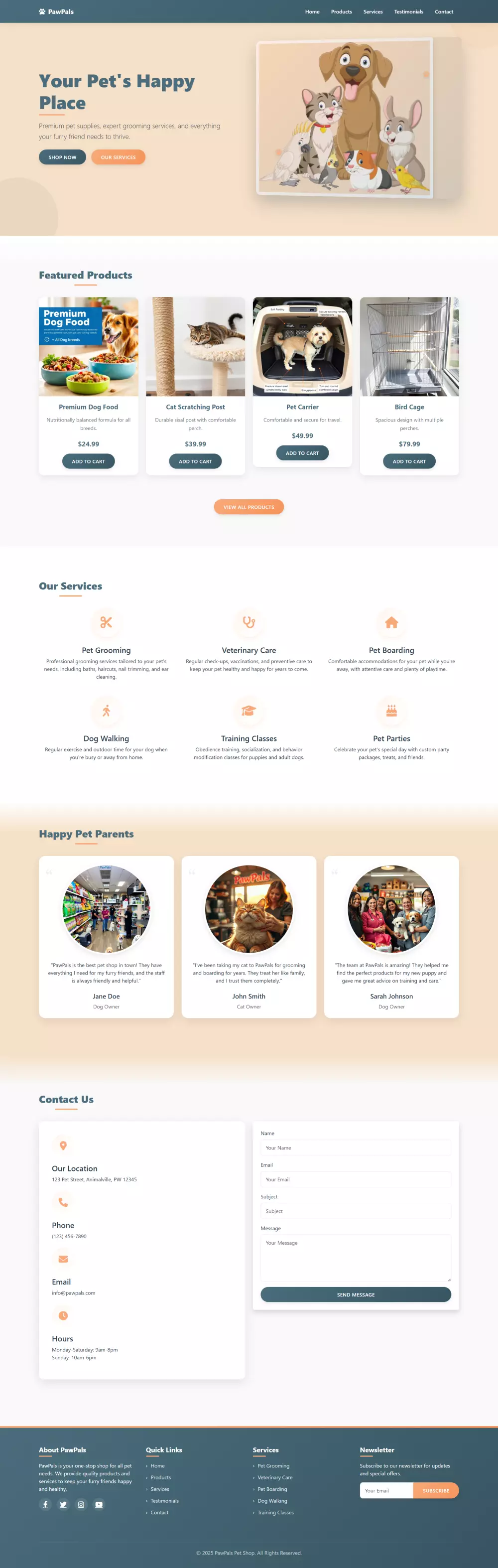 انشاء صفحة بالبوتستراب