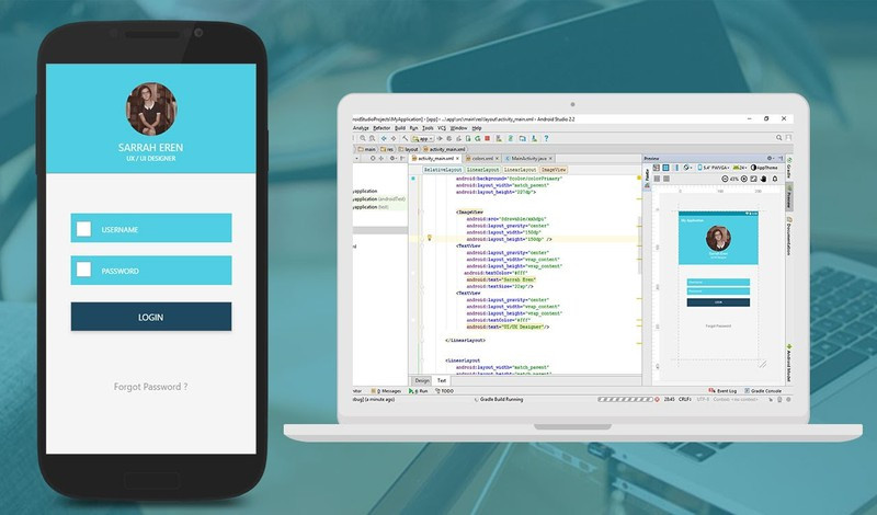 انشاء تطبيق أندرويد يحتوي على شاشة واحدة فقط