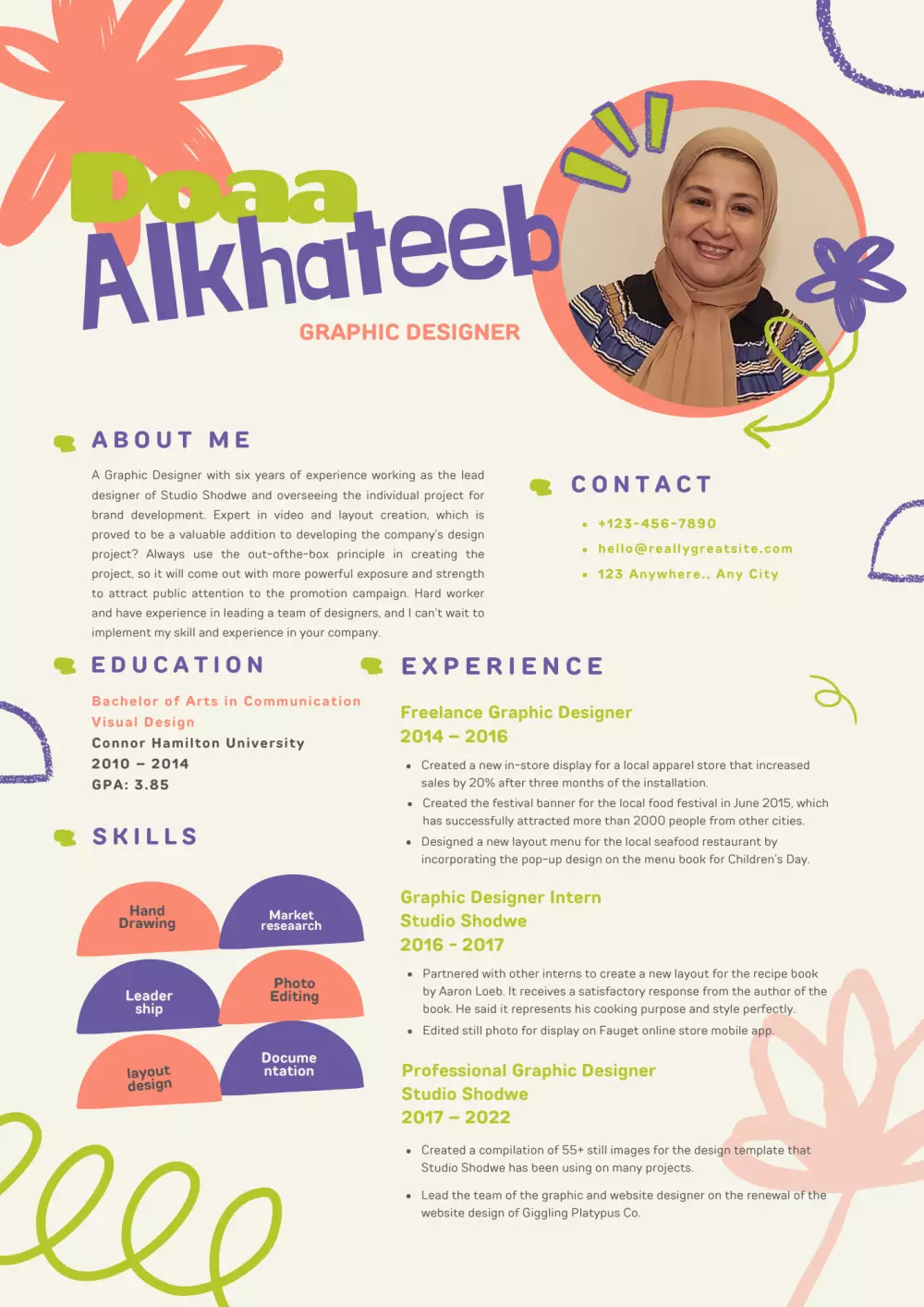سير ذاتية احترافية والبروفايل على المنصات المتخصصة  cover letter , Resume ,CV