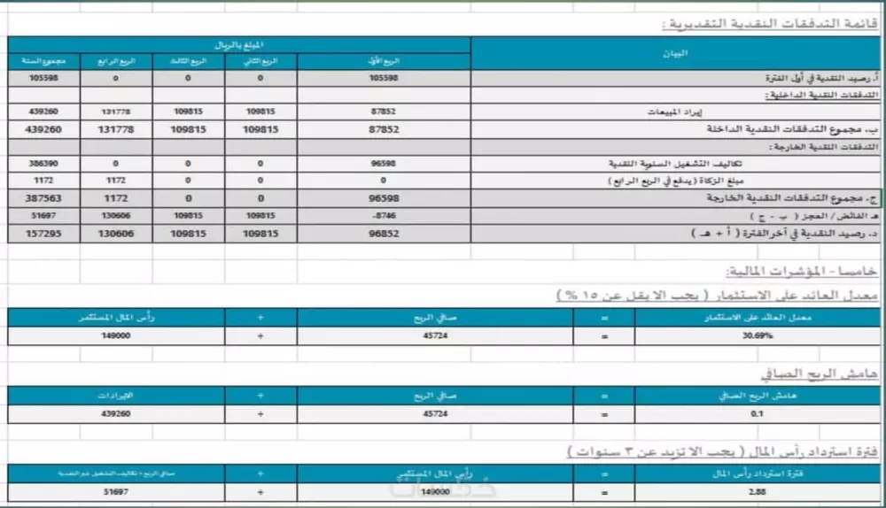 دراسة جدوى اقتصادية إحترافية لمشروعك