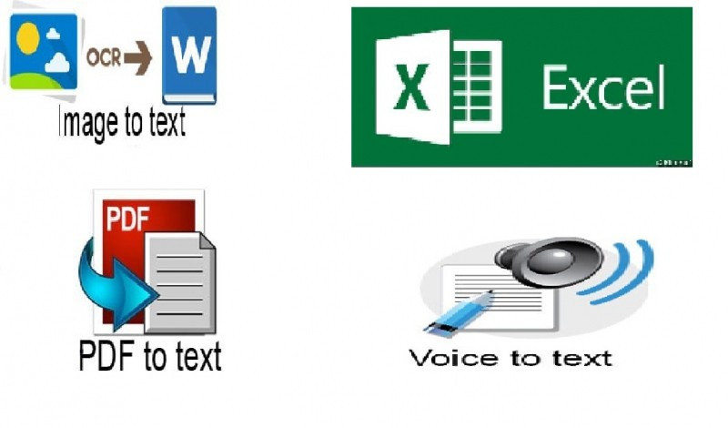 ادخال بيانات وتفريغ ملفات من أي نوع الى word