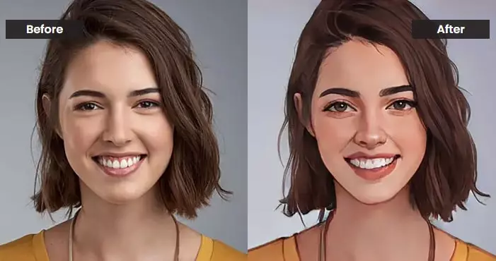 تحويل صورتك أو صورة من تحب إلي صورة كرتونية إحترافية