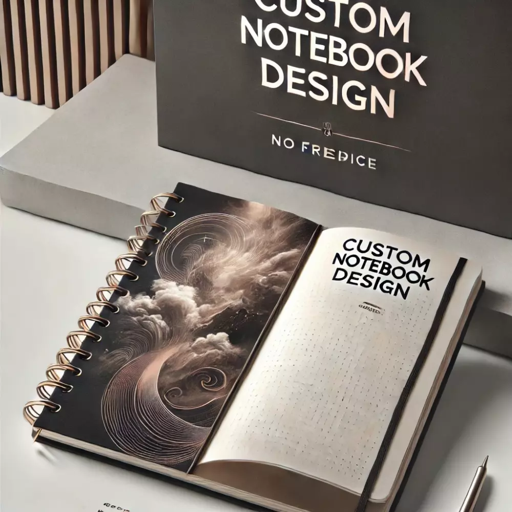 تصميم دفتر ملاحظات إبداعي ومخصص بجودة احترافية – فقط بـ 10$