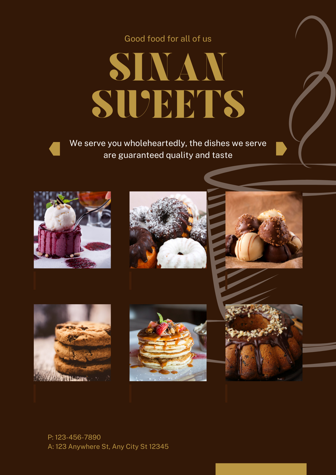 تصميم اعلانات وملصقات مطاعم ومحلات ومتاجر