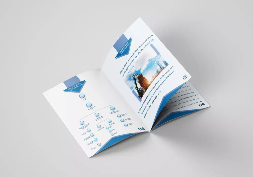 تصميم بروفايل كومباني احترافي "ملف تعريفي للشركة"