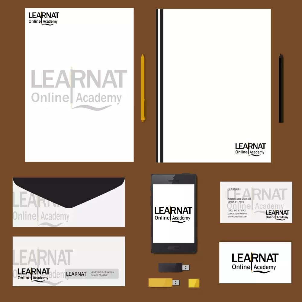 تصميم هوية بصريه مميزه لشركتك او مجال عملك