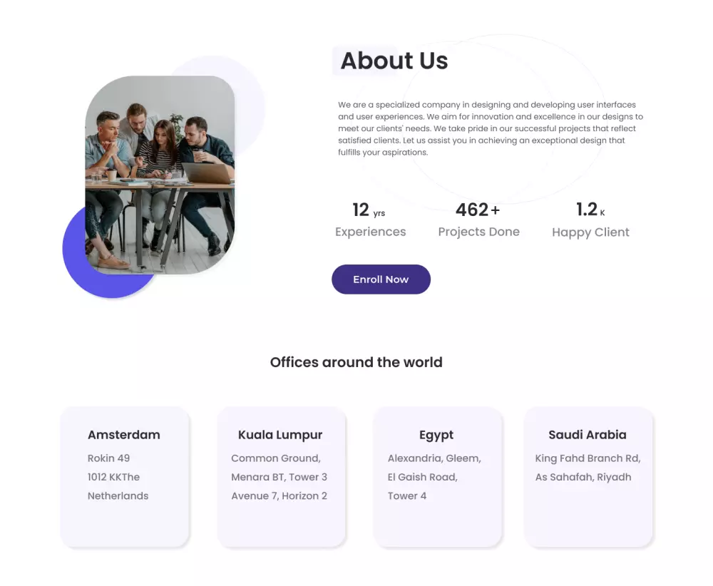 تصميم صفحات هبوط