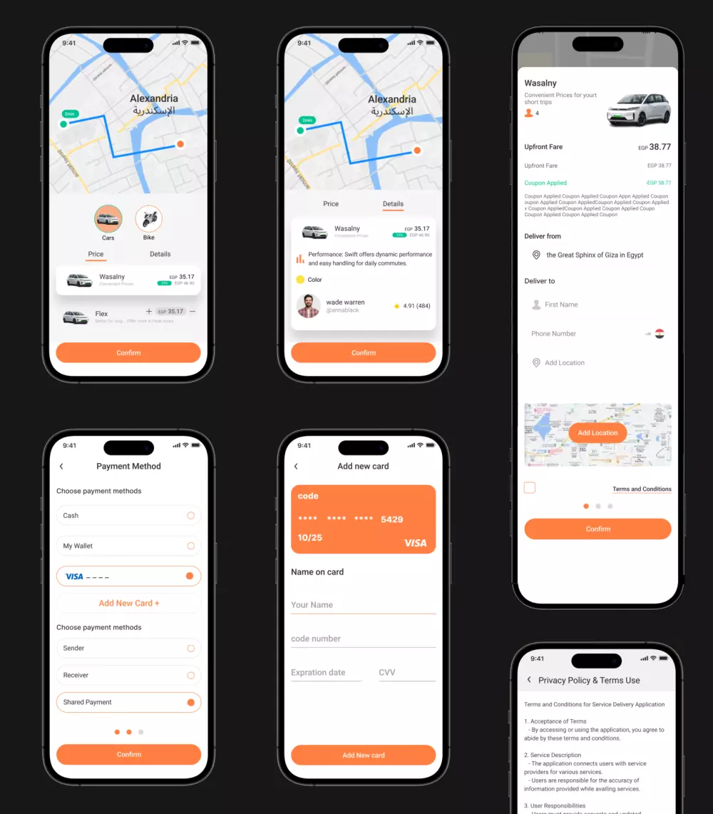 تصميم تطبيقات (App designs) للهواتف الاندرويد والايفون