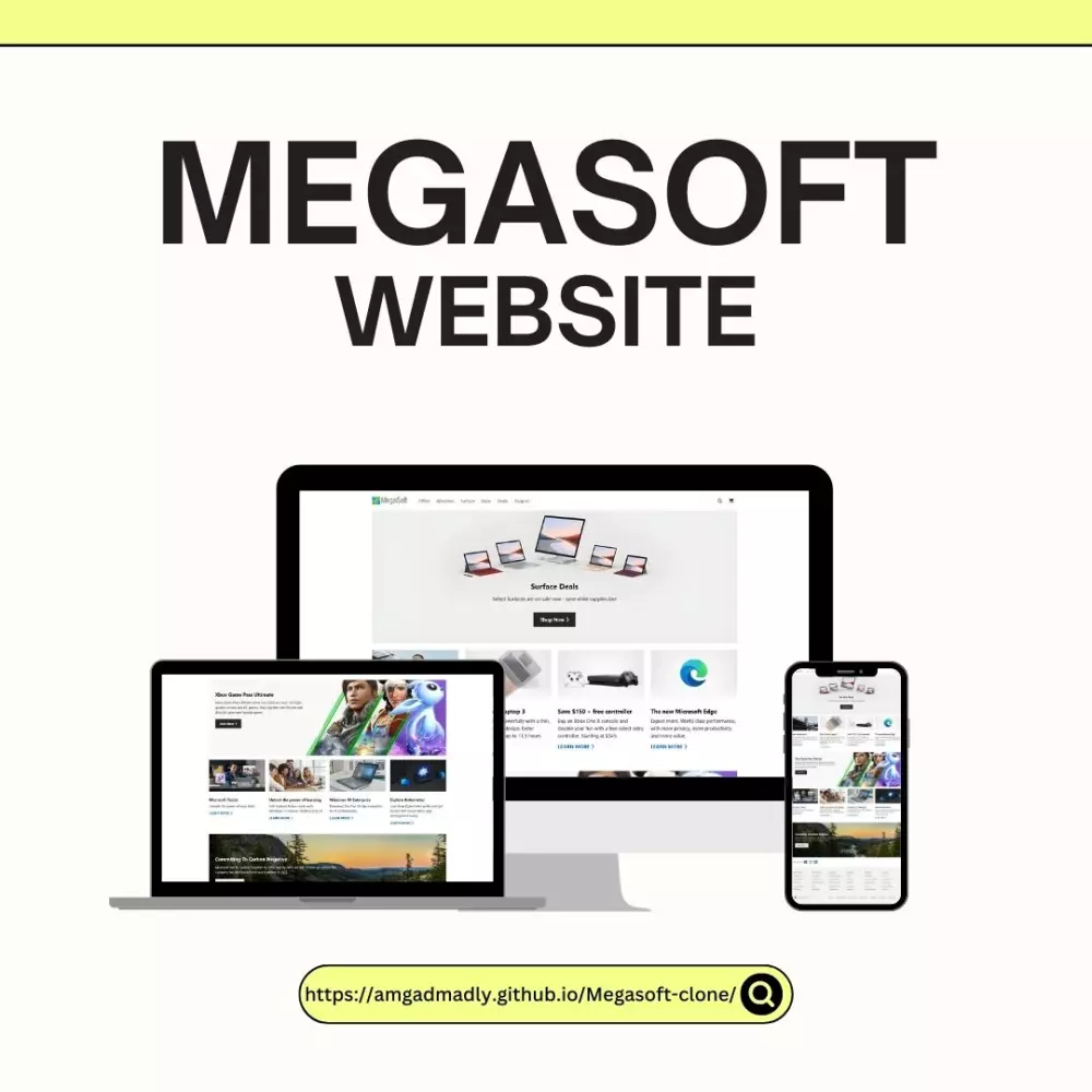 تصميم صفحة هبوط متجاوبة (Responsive).