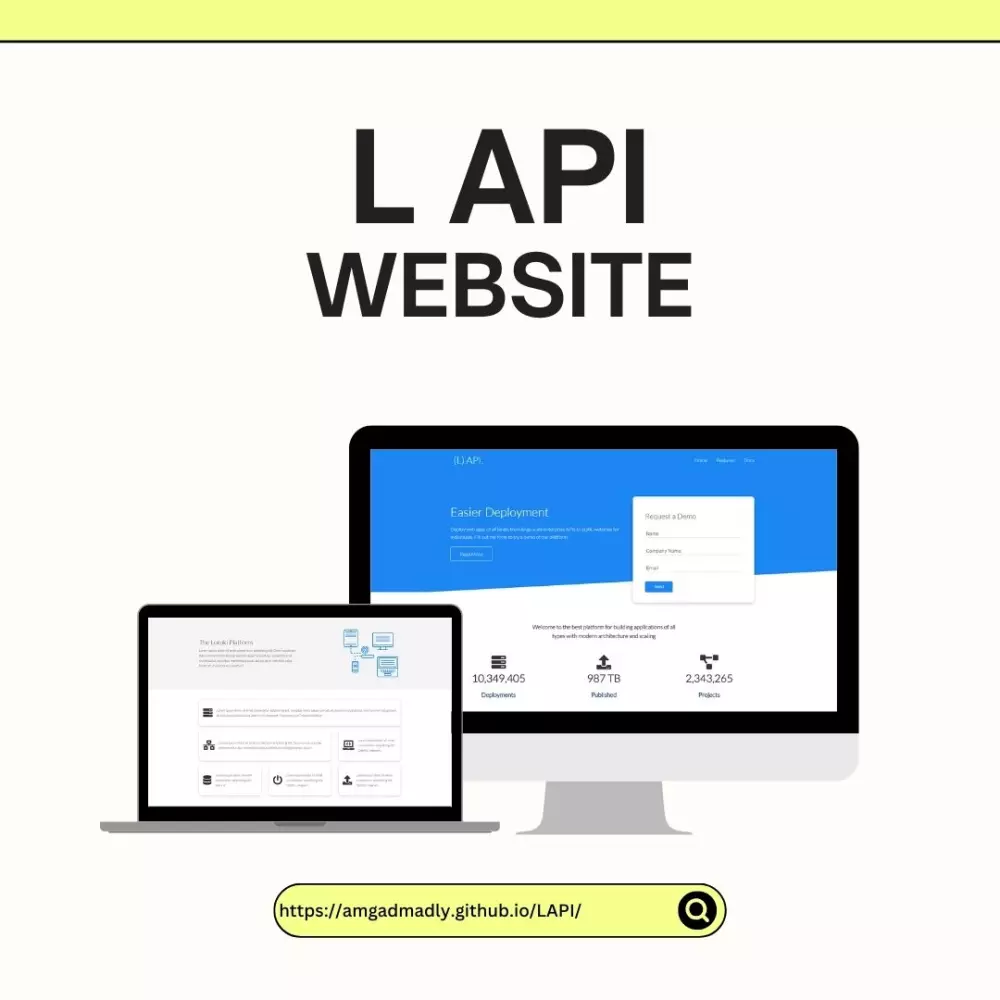 تصميم صفحة هبوط متجاوبة (Responsive).