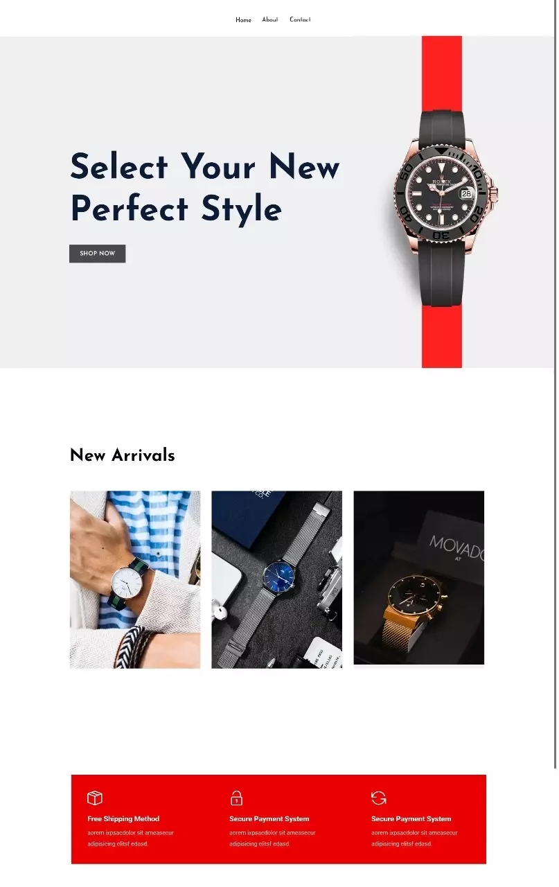 تصميم وتطوير صفحة ويب متجاوبة باستخدام HTML وCSS