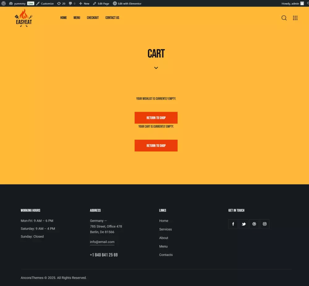 تصميم موقع WordPress احترافي متجاوب وسريع