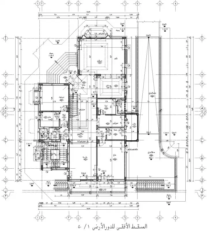 تصميم معماري ورسومات تنفيذيه