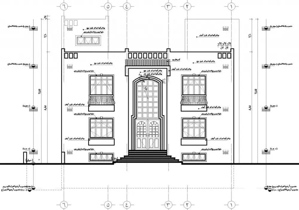تصميم معماري ورسومات تنفيذيه