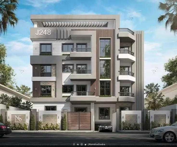 تصميم واجهات فلل خارجيه كلاسيك ومودرن