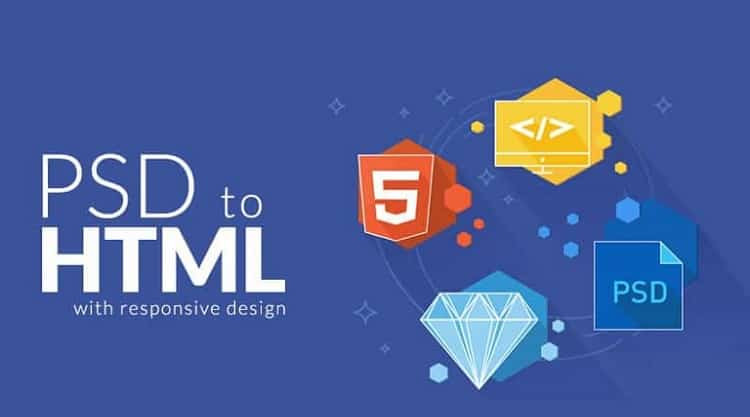 تحويل تصميم XD او PSD الي HTML , CSS ,JAVASCRIPT