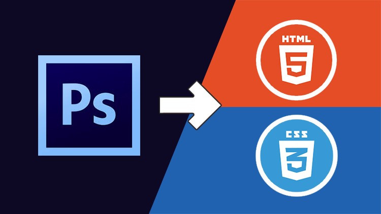 تحويل ملفات psd الى مواقع HTML CSS