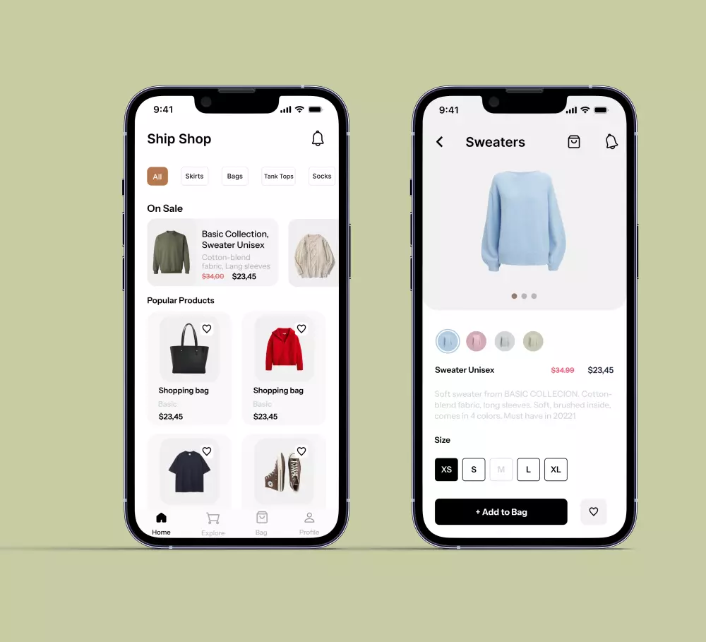 تصميم واجهات استخدام (UI/UX) احترافية لتطبيقات الموبايل والمواقع
