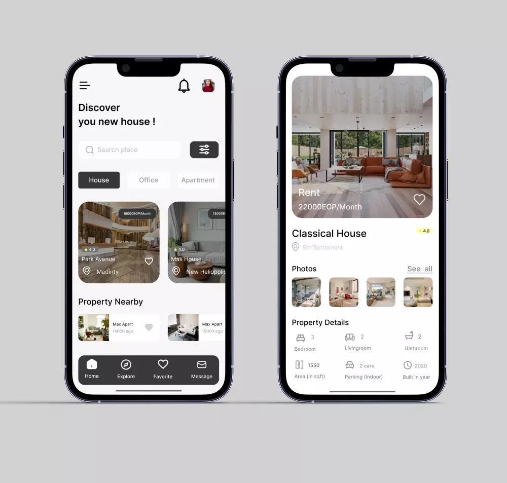 تصميم واجهات استخدام (UI/UX) احترافية لتطبيقات الموبايل والمواقع