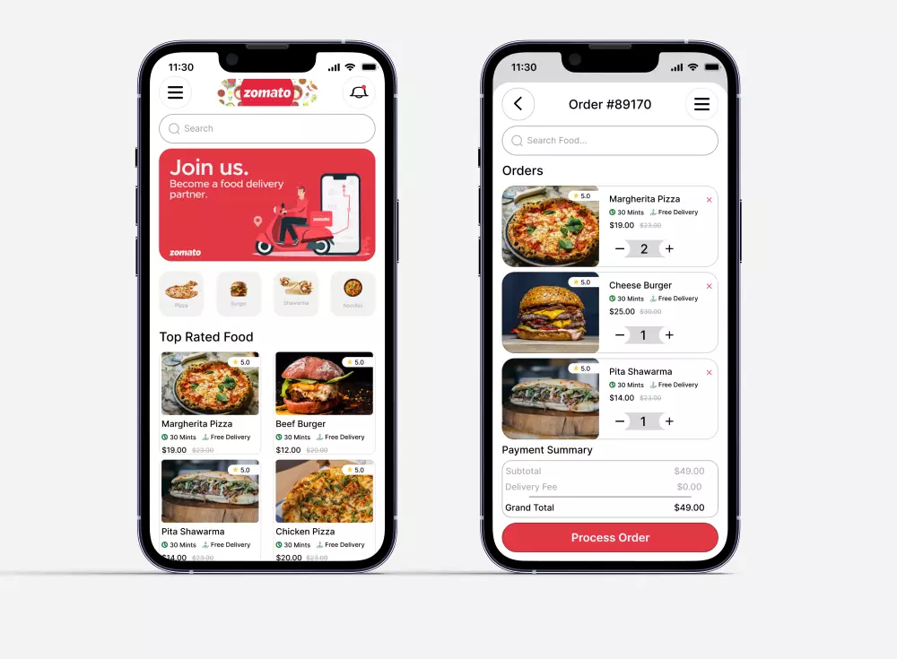 تصميم واجهات استخدام (UI/UX) احترافية لتطبيقات الموبايل والمواقع